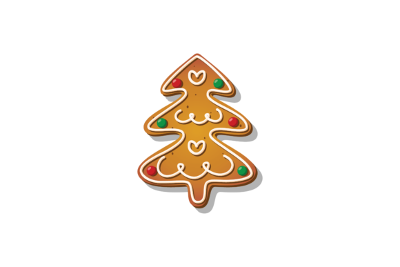 Christmas Cookies Tree1 Decorations Illustrations